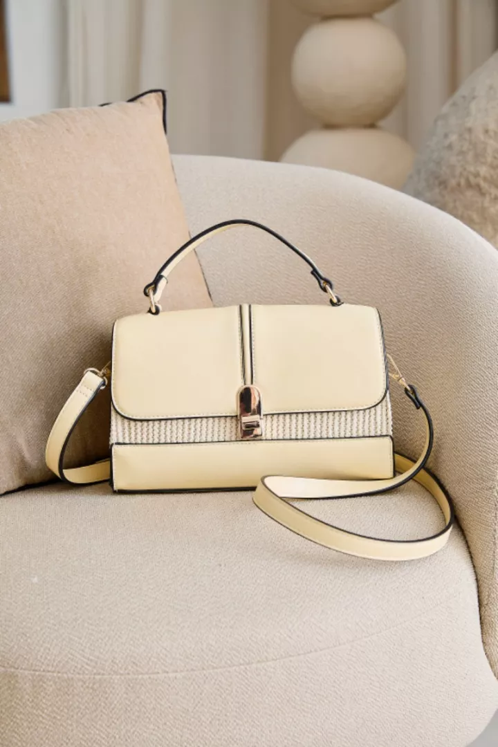 Sac Ornella Jaune-Paille&nbsp;| Juste Elles