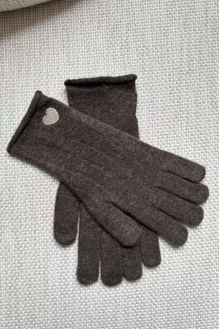Gants Lisa Marron-Or