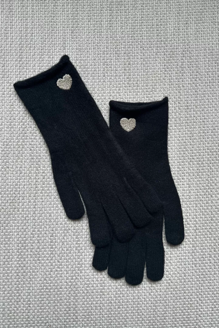 Gants Lisa Noir-Or