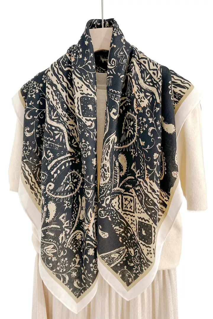 Foulard Tara Noir