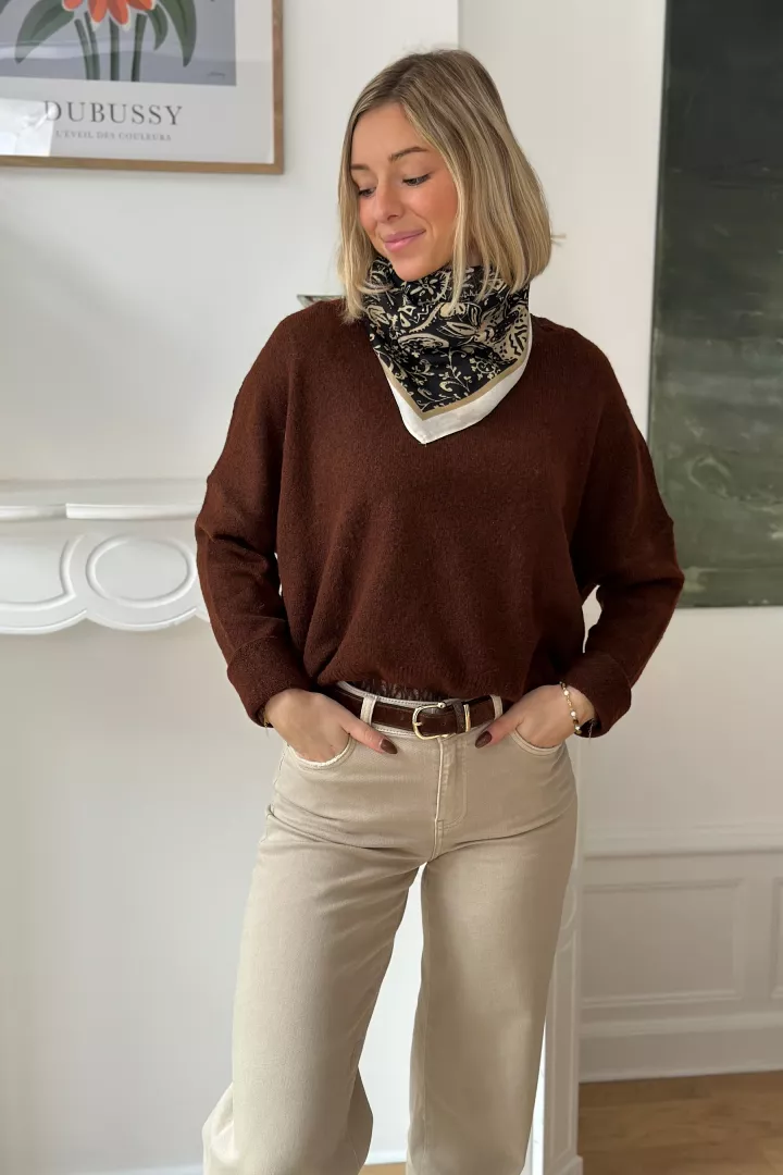 Foulard Tara Noir