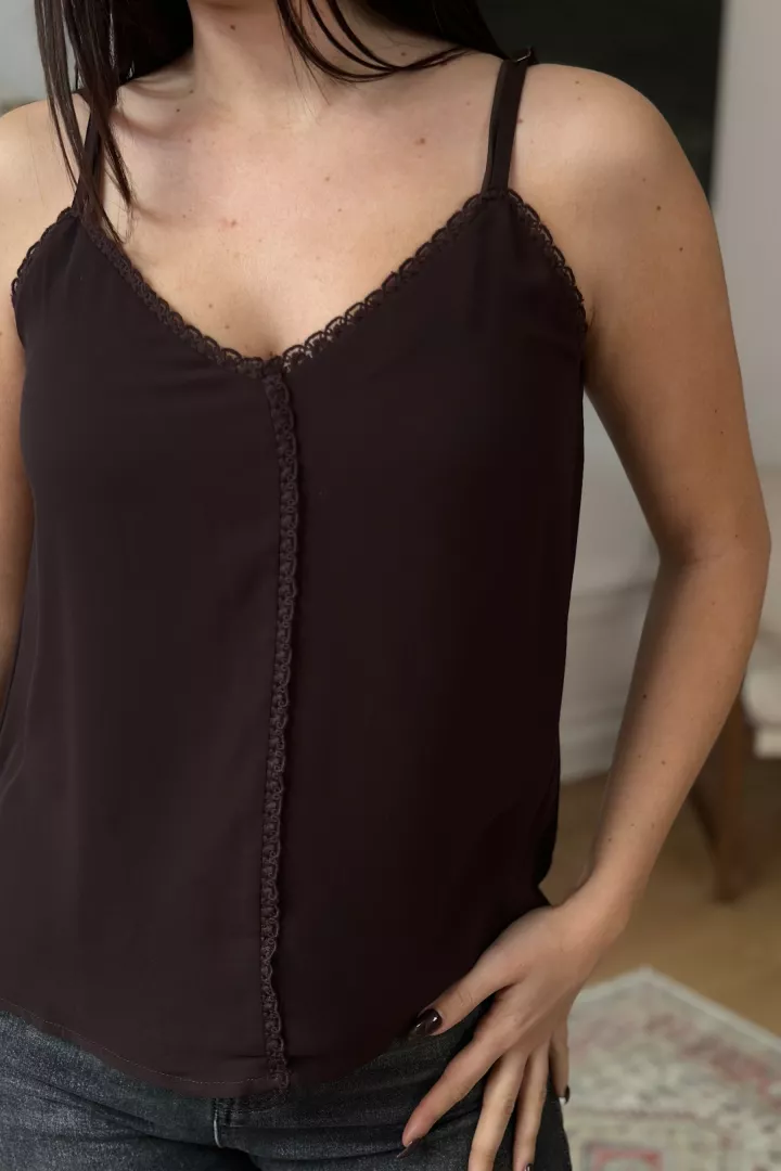D&eacute;bardeur Nelya Chocolat