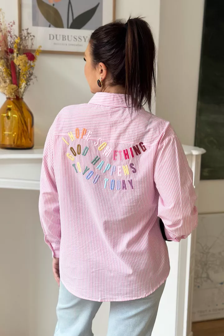 Chemise brod&eacute;e Maggie Rose