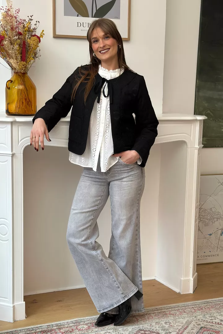 Jean Tilda large Gris clair