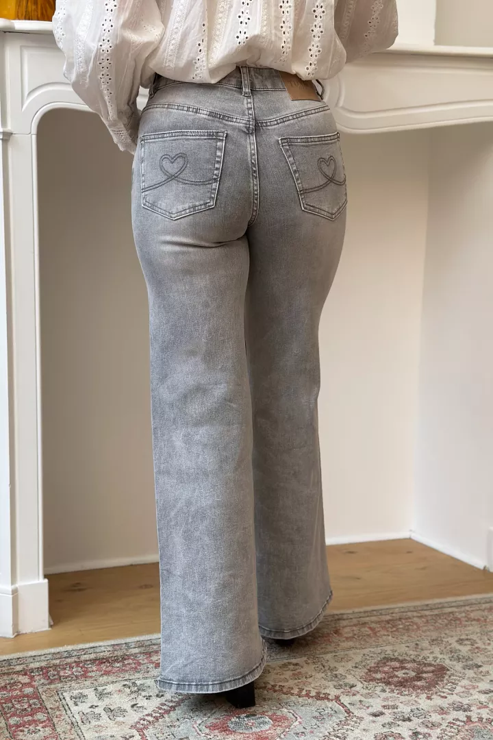 Jean Tilda large Gris clair