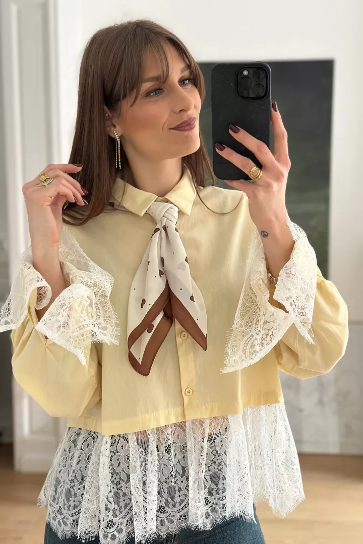 Foulard Manon Taupe