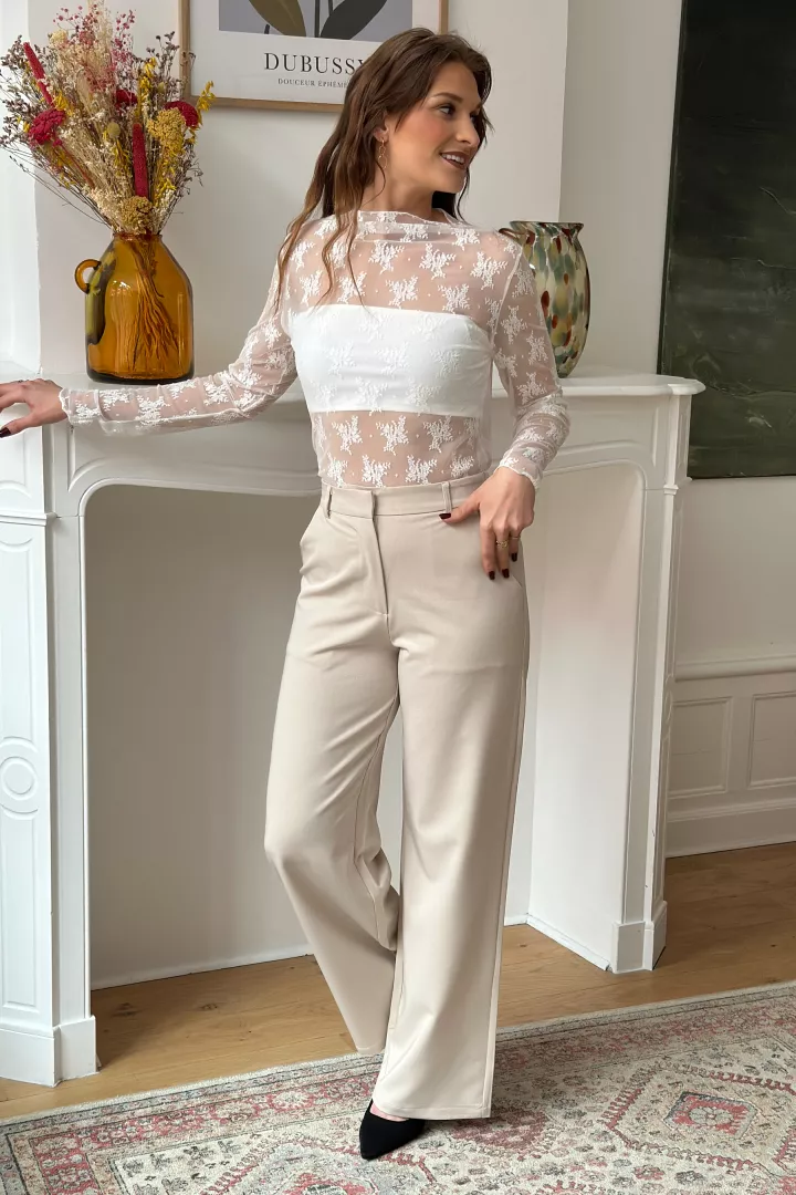 Pantalon Nessa Beige