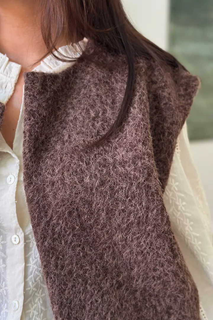 Gilet Sixtine Marron
