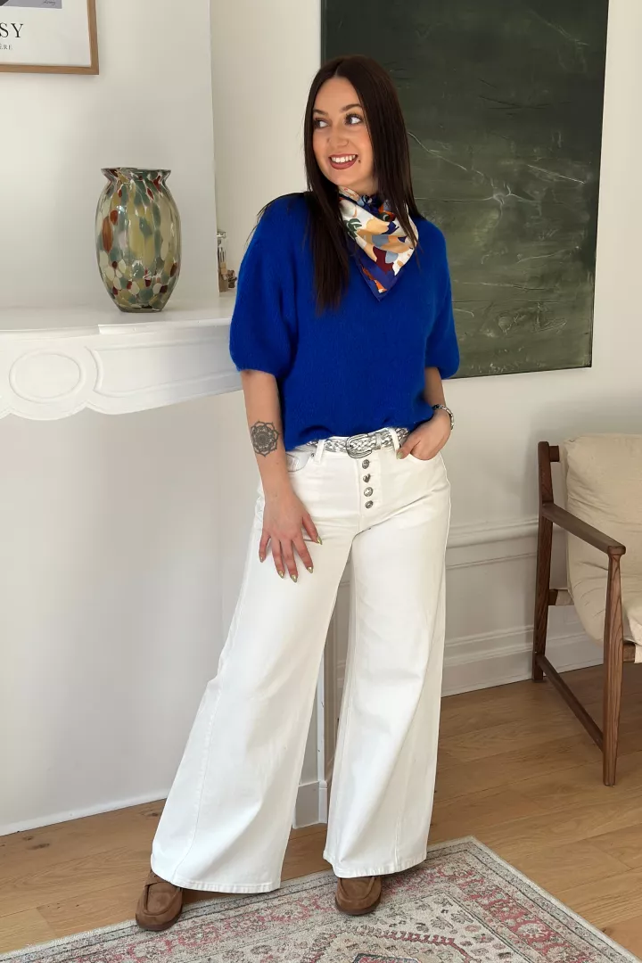 Foulard Victoire Bleu