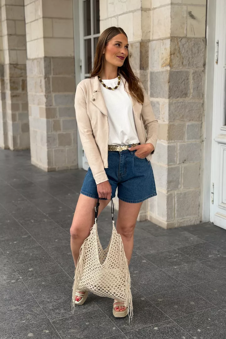 Short Laura Bleu
