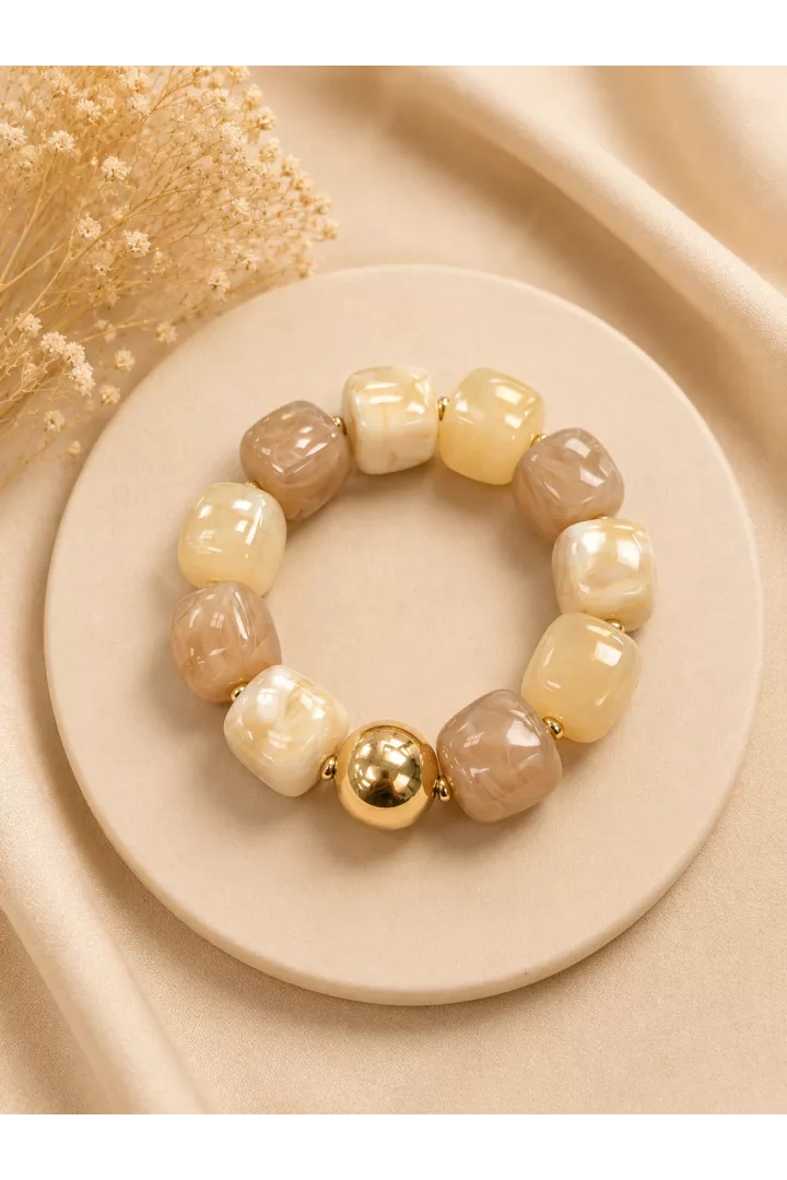 Bracelet Victoire Beige