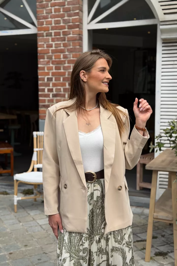Veste Blazer Oceane Beige