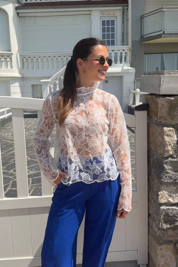 Pantalon Ludovica Bleu