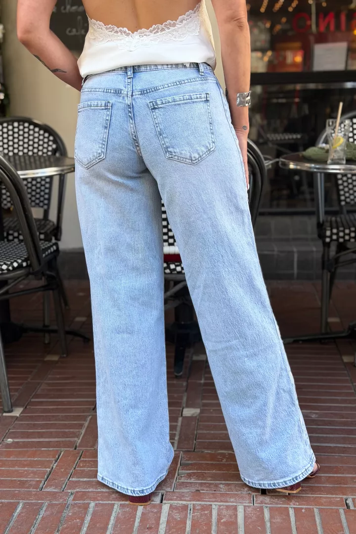 Jean Charlize Bleu clair