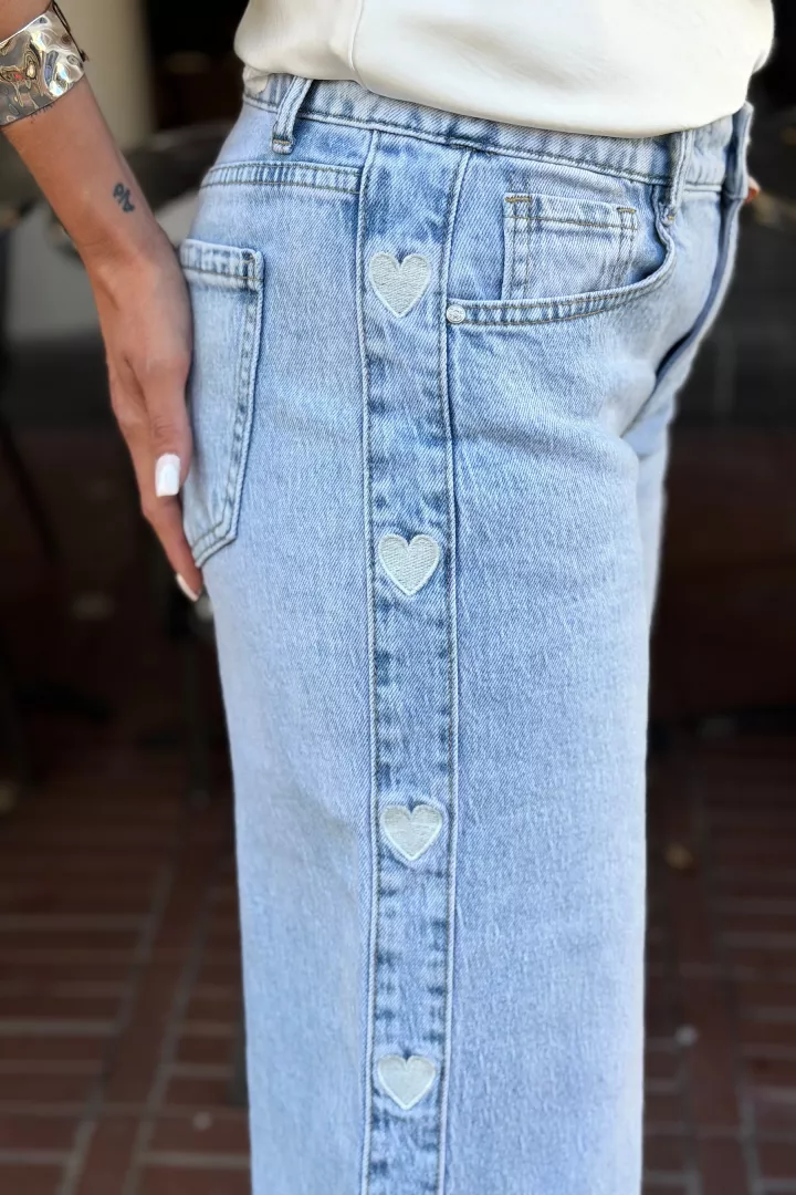 Jean Charlize Bleu clair