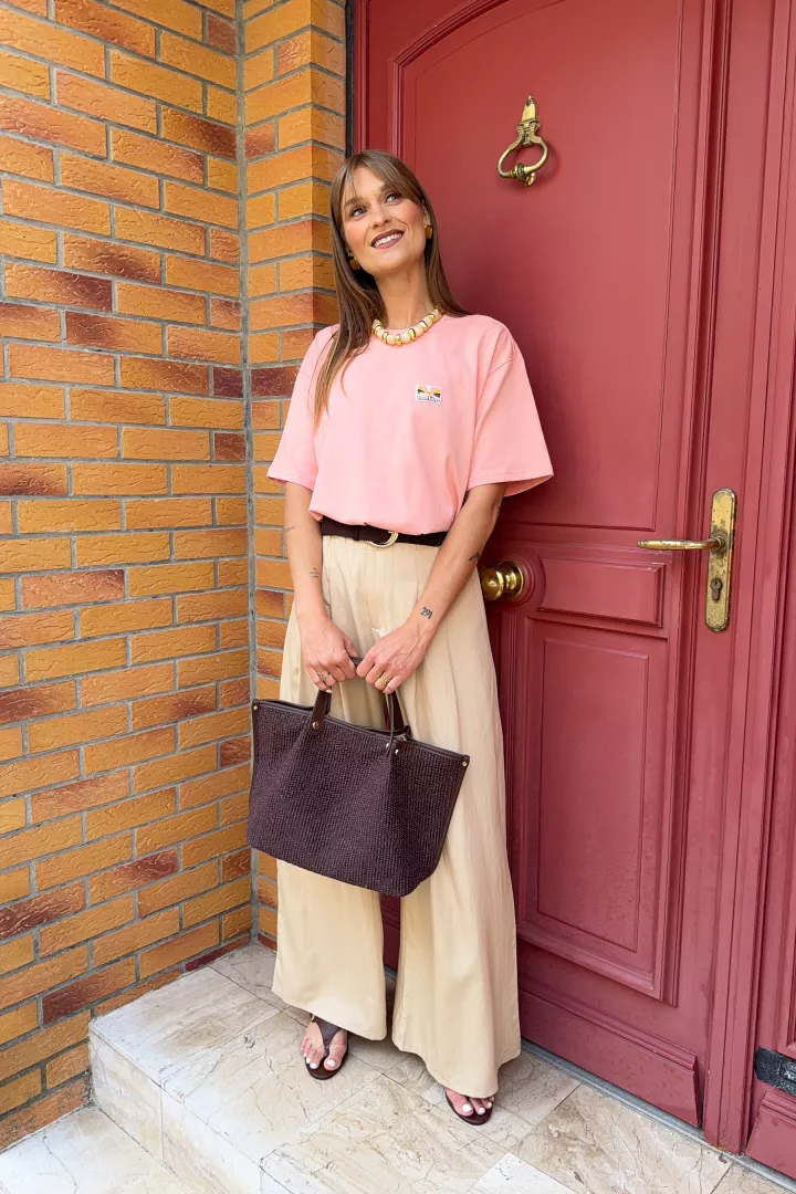 Tshirt Janis Vieux rose