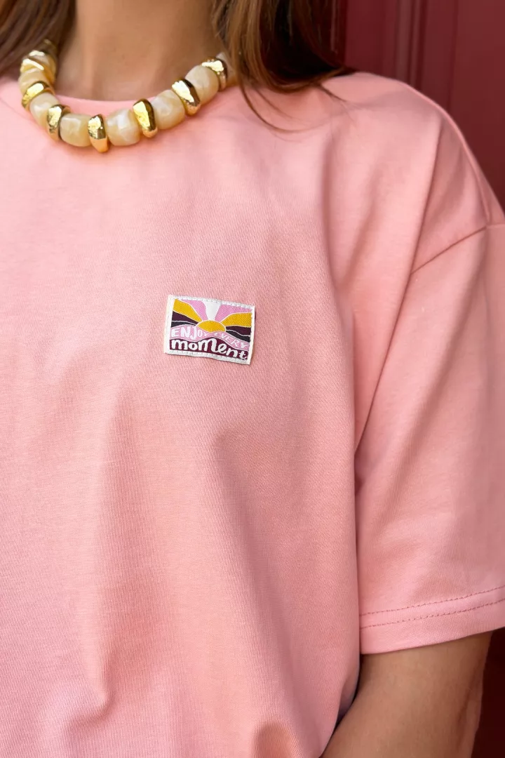 Tshirt Janis Vieux rose