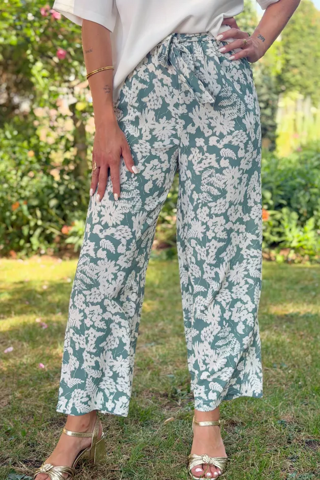 Pantalon Marine Vert