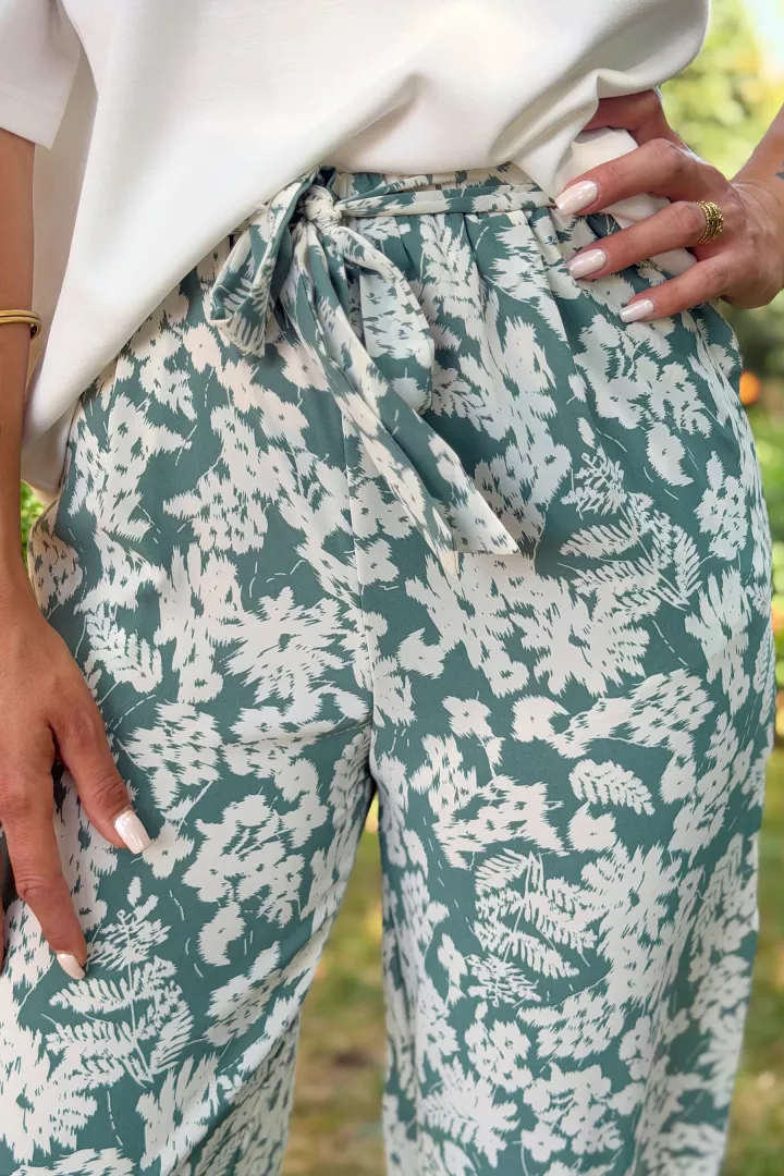 Pantalon Marine Vert