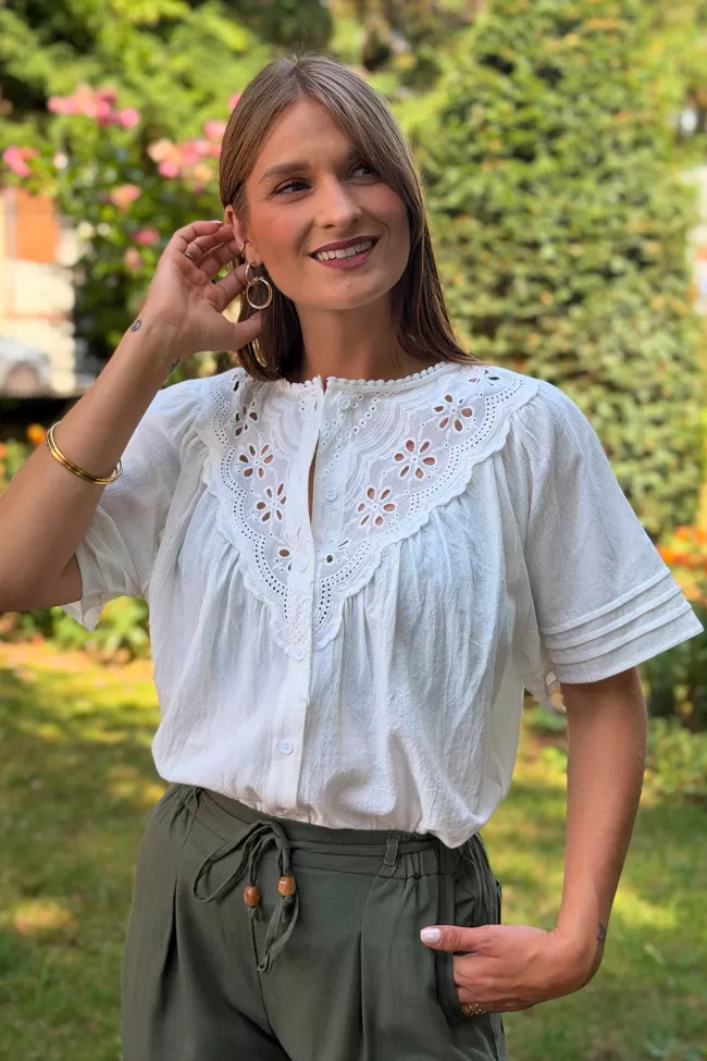 Blouse Inaelle Ecru