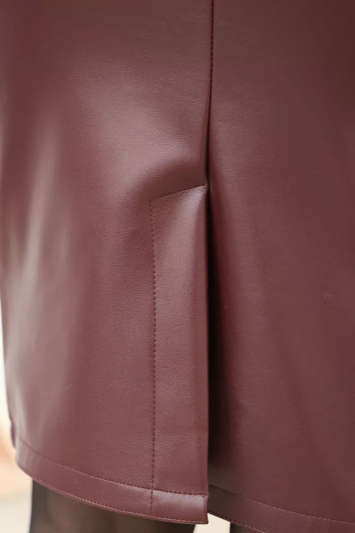 Jupe longue Isabella Burgundy&nbsp;| Juste Elles