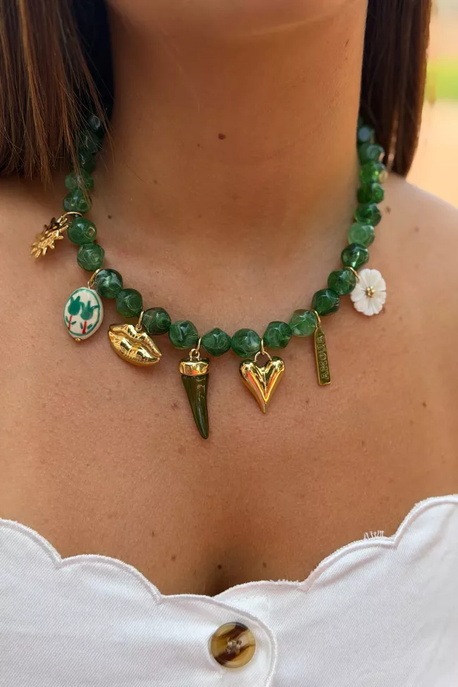 Collier Marie Vert