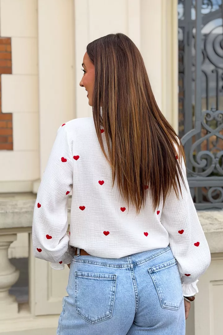 Chemise Agn&egrave;s Blanc&nbsp;| Juste Elles