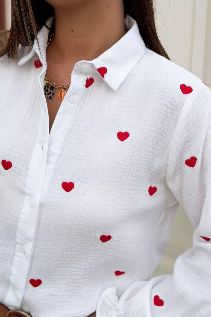 Chemise Agn&egrave;s Blanc&nbsp;| Juste Elles
