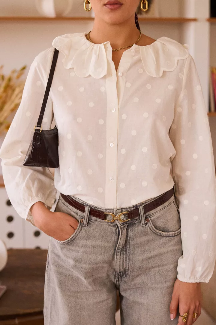Blouse Davina Beige