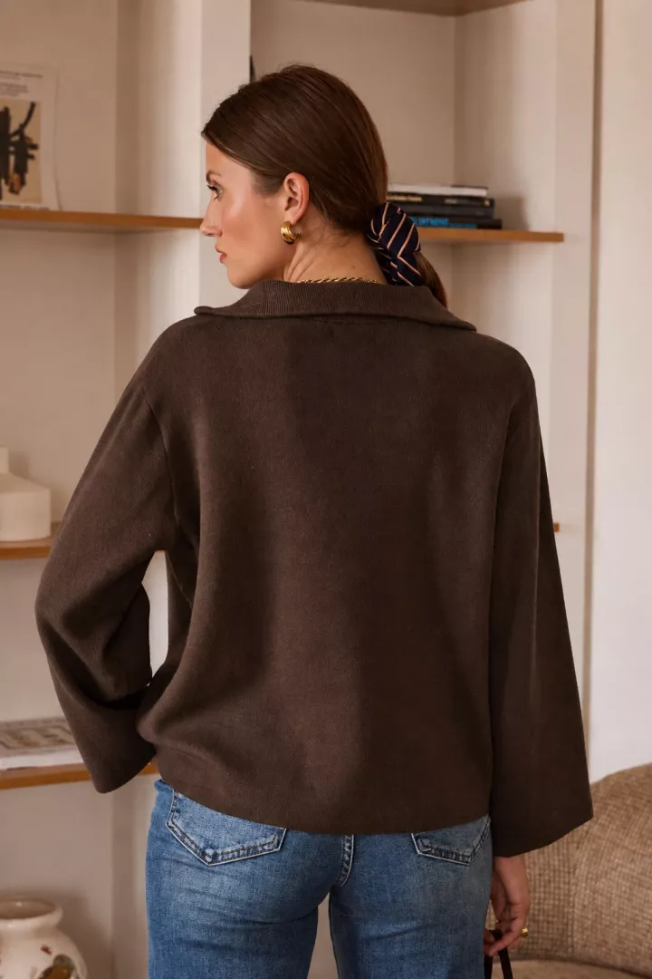 Pull Mouna Marron