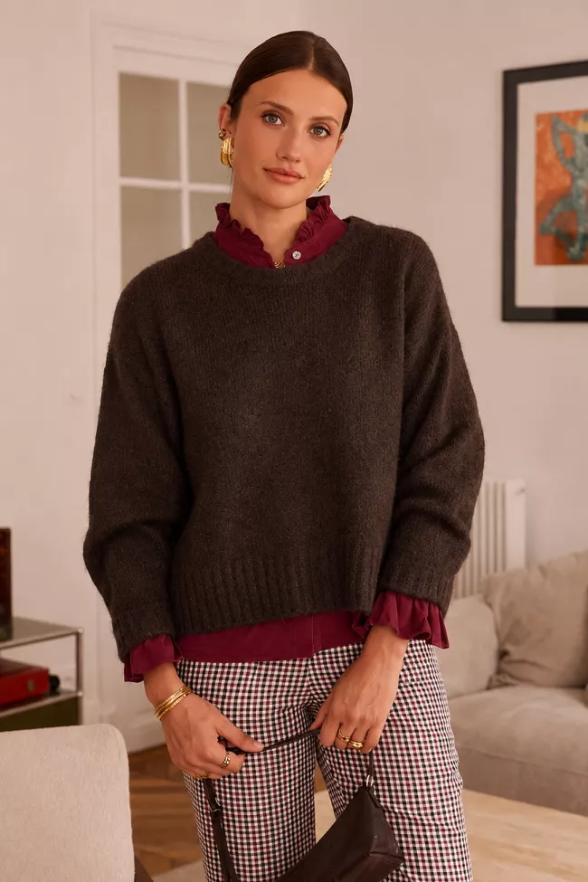Pull Lio Marron