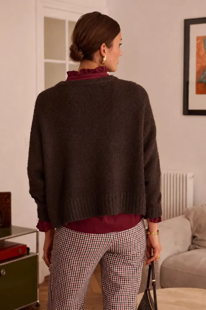 Pull Lio Marron