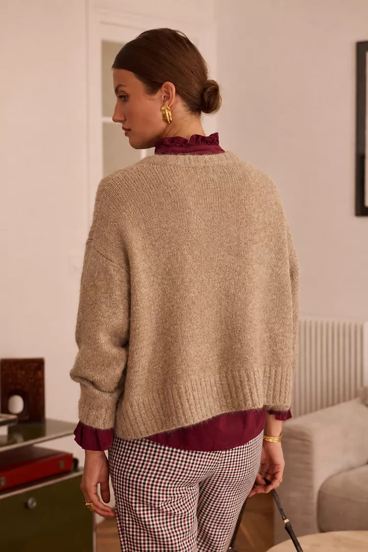 Pull Lio Taupe