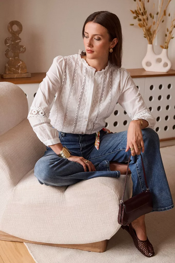 Chemise Naia Blanc
