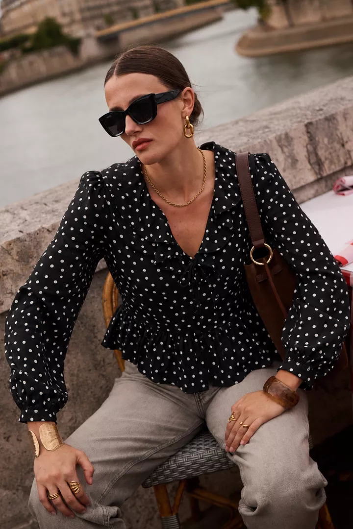 Blouse Roxy Noir