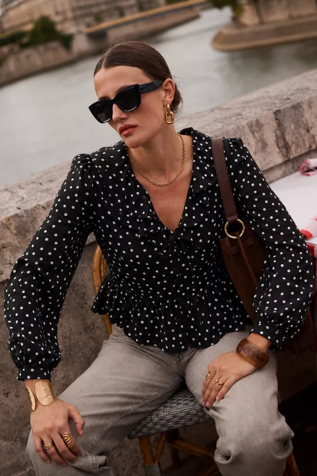 Blouse Roxy Noir