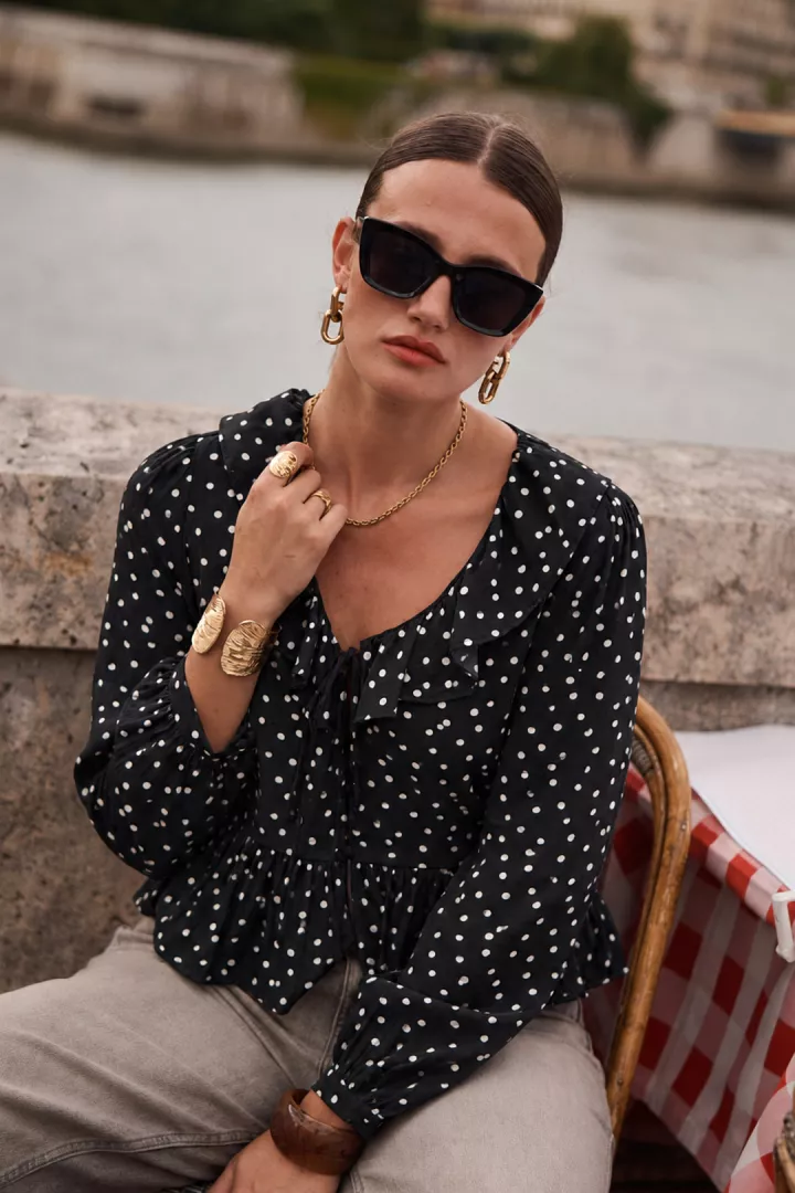 Blouse Roxy Noir