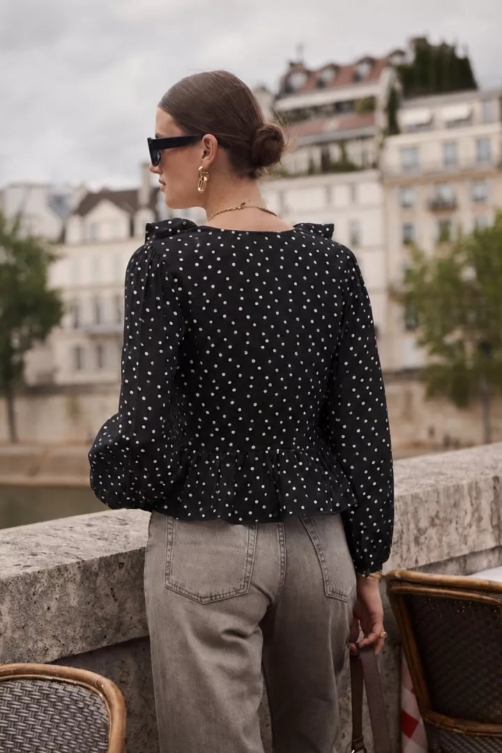 Blouse Roxy Noir