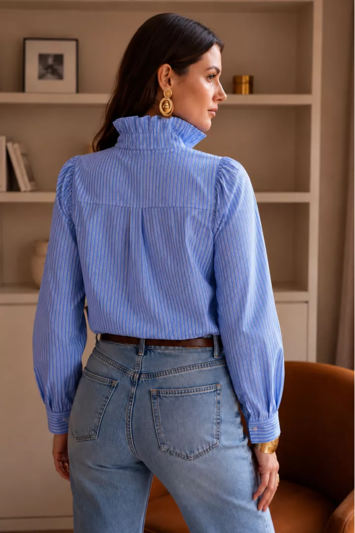 Chemise Morgane Marine