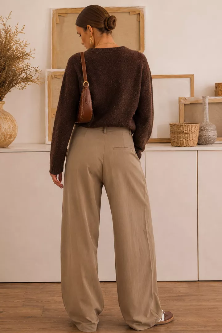 Pantalon Lorie Taupe