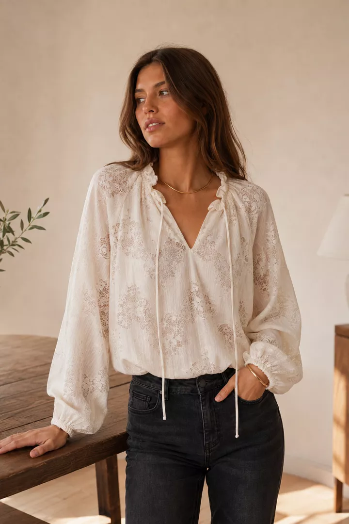 Blouse Nadia Ecru