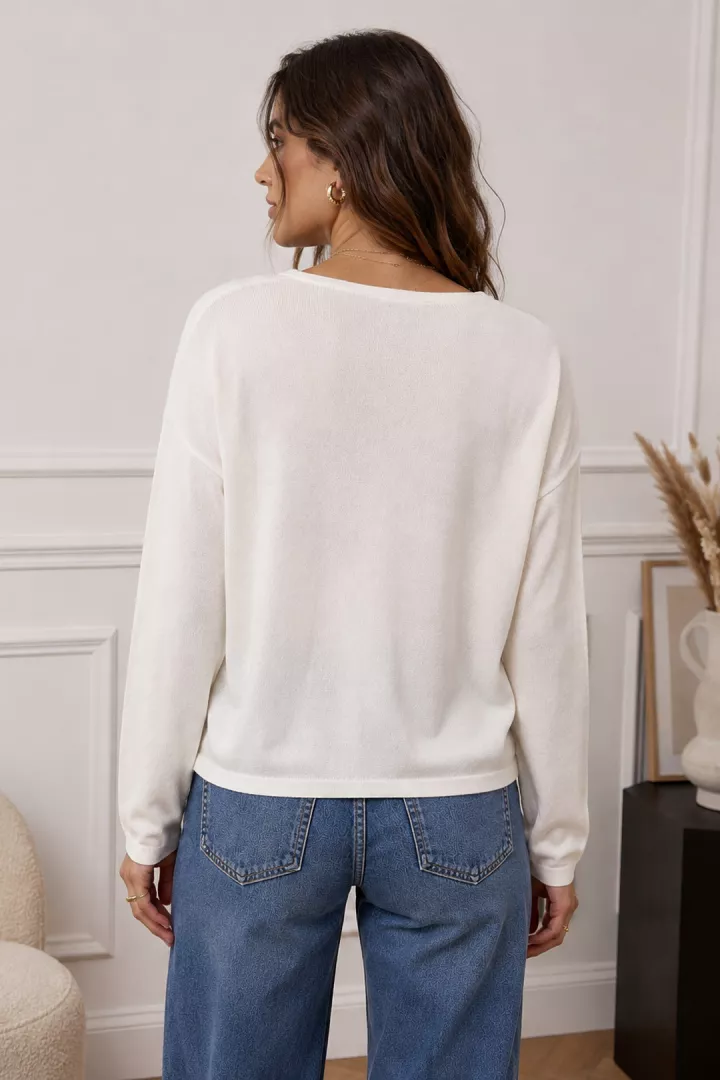Pull Stella Ecru