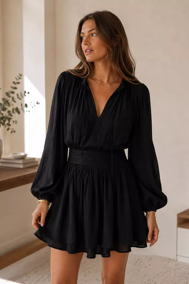 Robe courte Paloma Noir