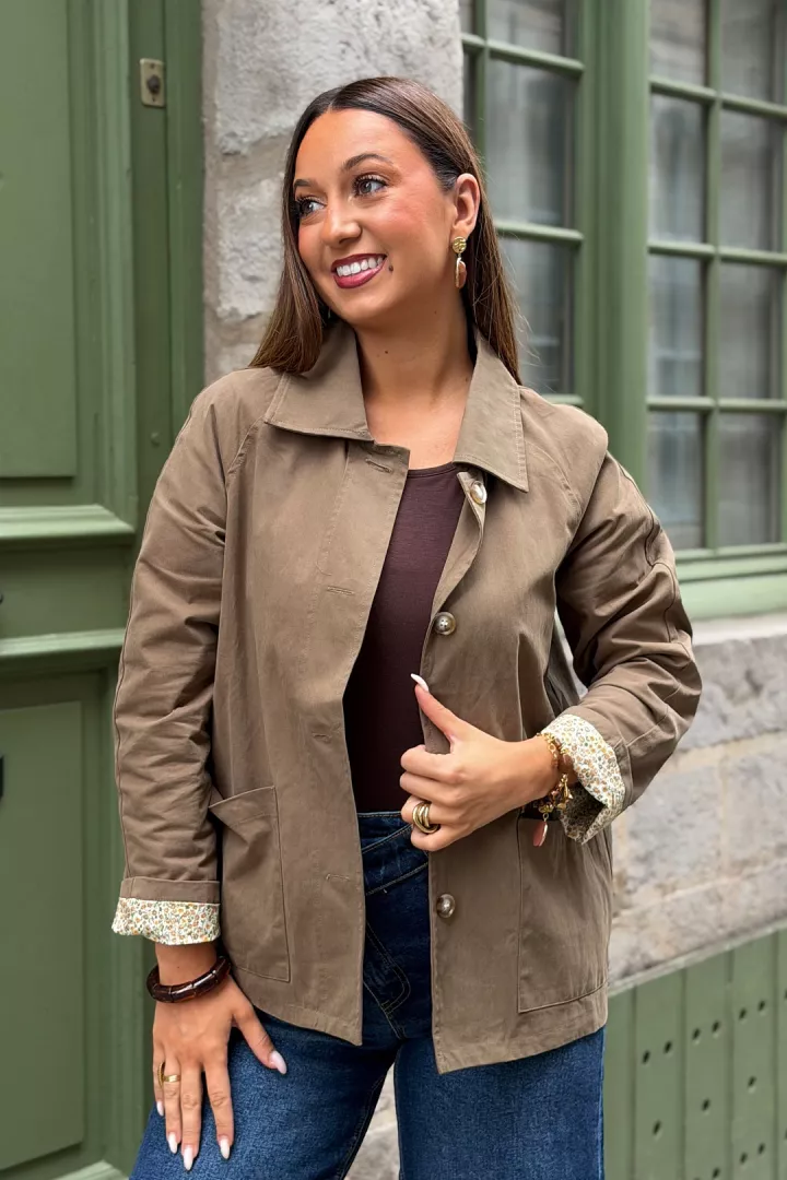Veste Aelis Kaki
