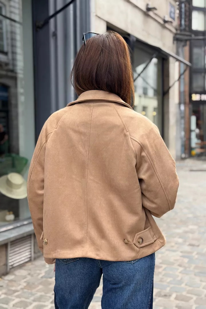 Veste Isaure Taupe