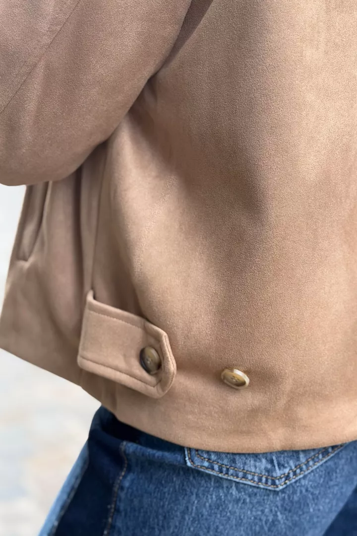 Veste Isaure Taupe