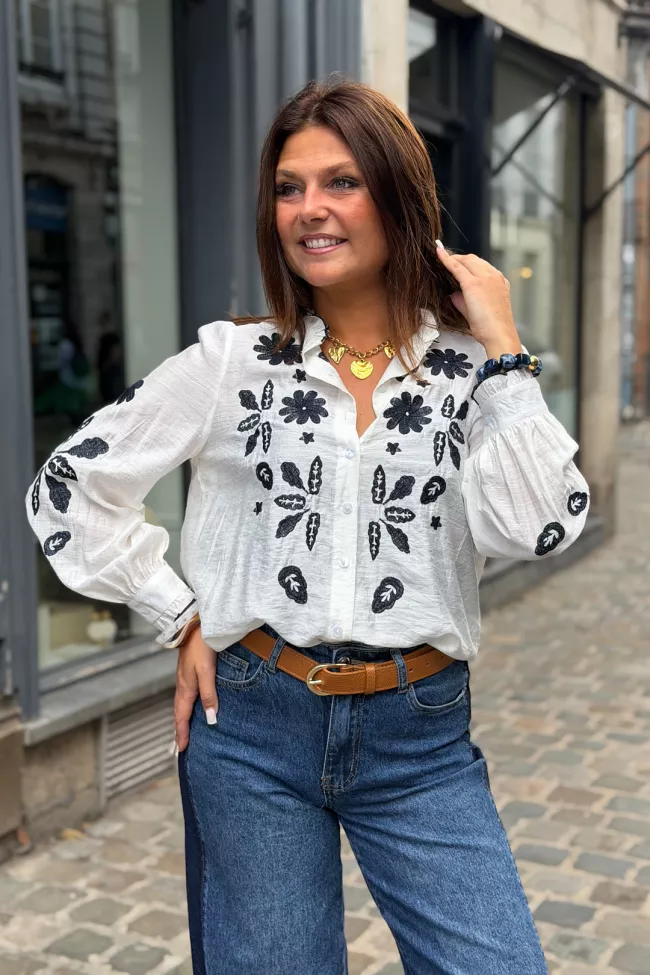 Chemise Olympia Blanc