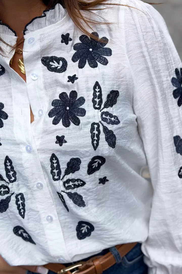 Chemise Olympia Blanc