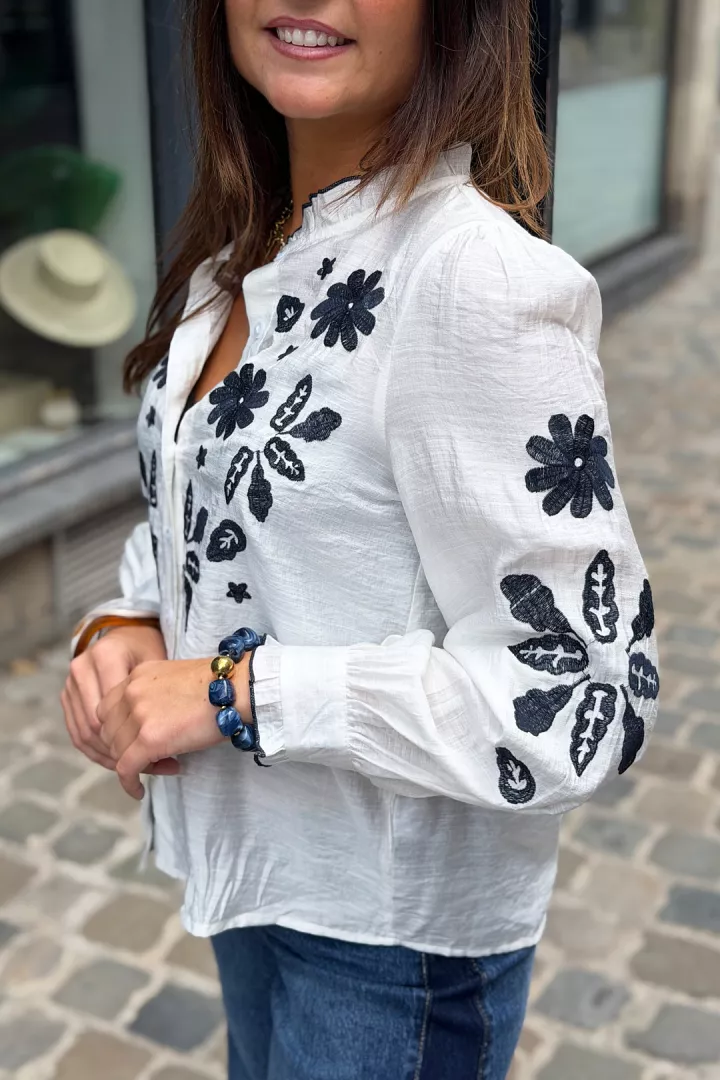 Chemise Olympia Blanc