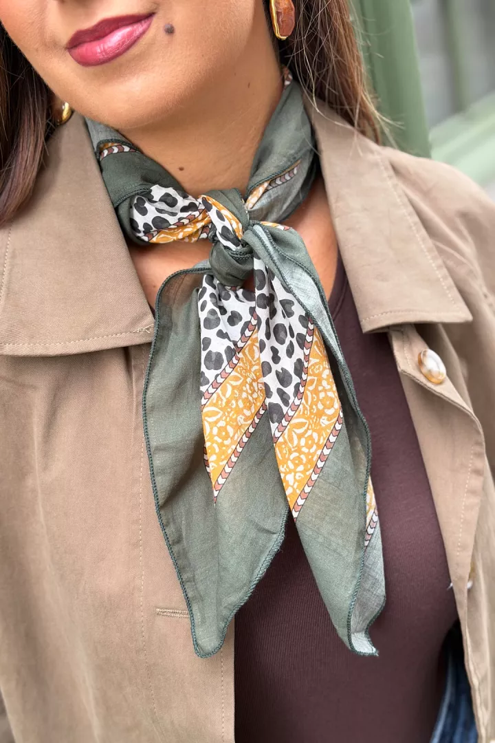 Foulard Talia Vert